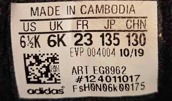 Adidas dětské tenisky 4