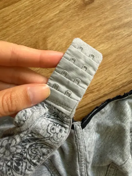 Dámská šedá kojící podprsenka Bonprix 85/B | bez vycpávek, b 5