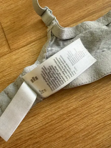Dámská šedá kojící podprsenka Bonprix 85/B | bez vycpávek, b 9