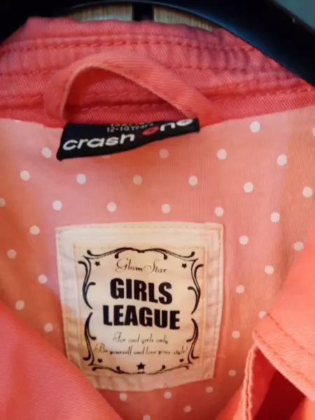 Dívčí růžový kabát Girls League 3