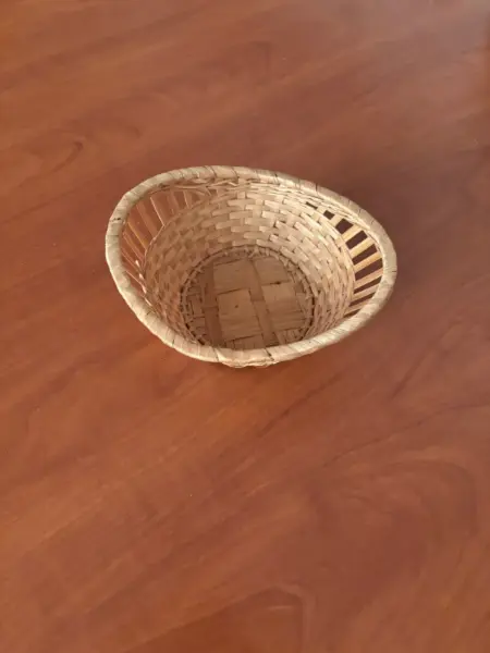 Ručně pletený proutěný košík 3