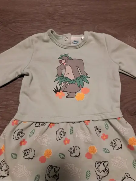 Dětské šaty Disney Classics, motiv Balú, vel. 62/68 2