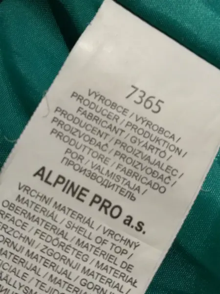 Lyžařská, sportovní bunda Alpine Pro 15