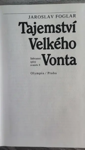 Kniha Tajemství Velkého Vonta  4