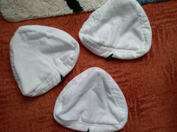 Tři nové návleky na mop