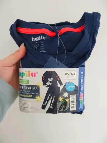 Dětské pyžamo Lupilu s dinosaurem, vel. 122/128