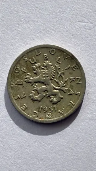 Československá mince 50 haléřů 1931 2