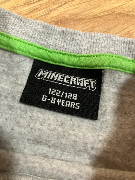 Mikina MInecraft 122/128 3
