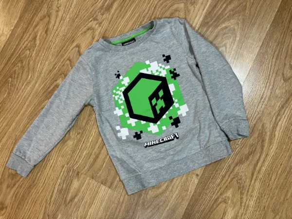 Mikina MInecraft 122/128