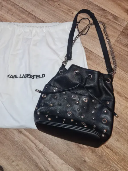 Karl Lagerfeld dámská kabelka s cvočky 2