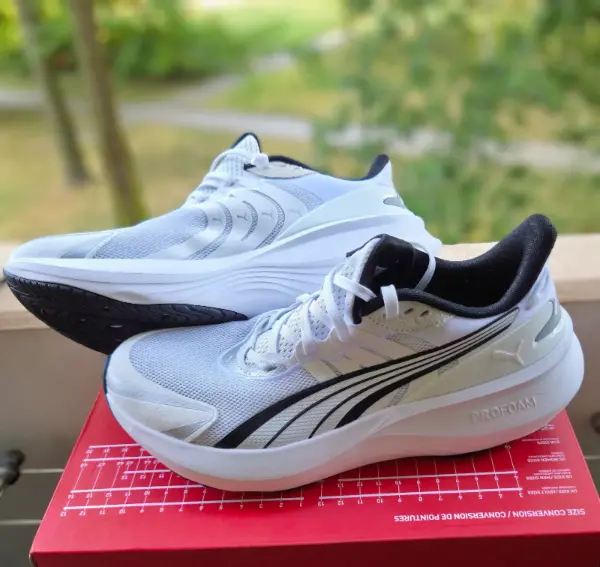 Pánské běžecké boty Puma Pulse Pro, bílé, vel. 41 2