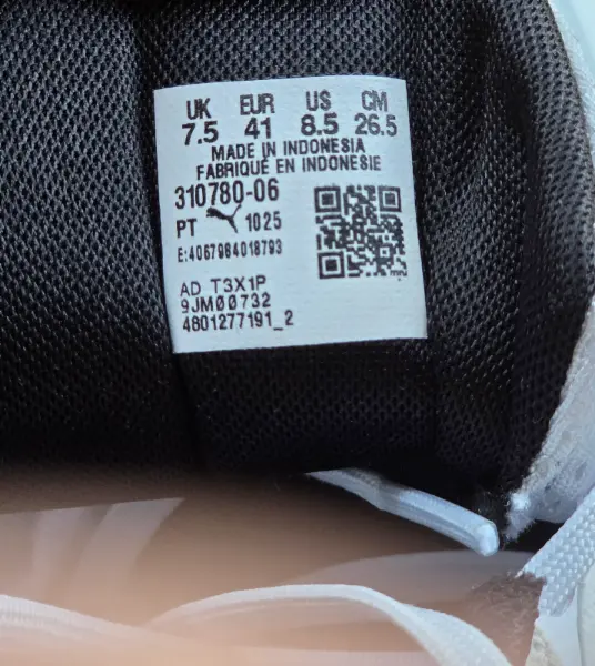 Pánské běžecké boty Puma Pulse Pro, bílé, vel. 41 6