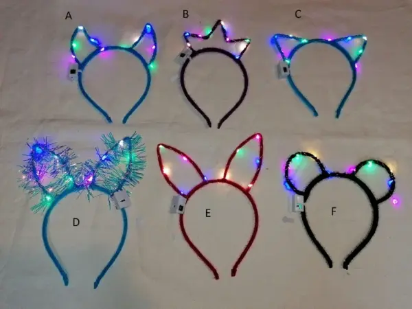 LED čelenky
