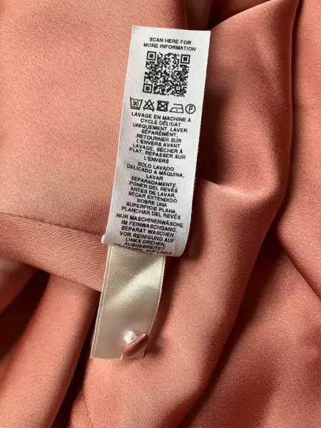 Růžové společenské šaty ASOS EDITION, vel. 38 5