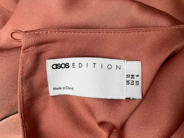 Růžové společenské šaty ASOS EDITION, vel. 38 7