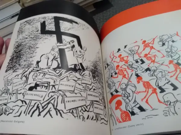 Kniha Černobílé roky - dějiny ČSSR v kresbách 13