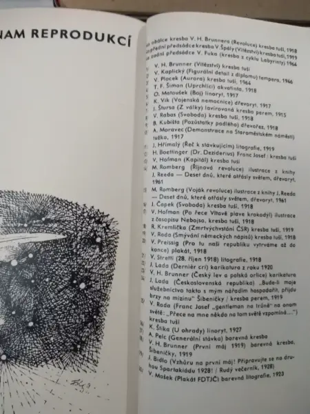 Kniha Černobílé roky - dějiny ČSSR v kresbách 14