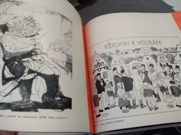 Kniha Černobílé roky - dějiny ČSSR v kresbách 7