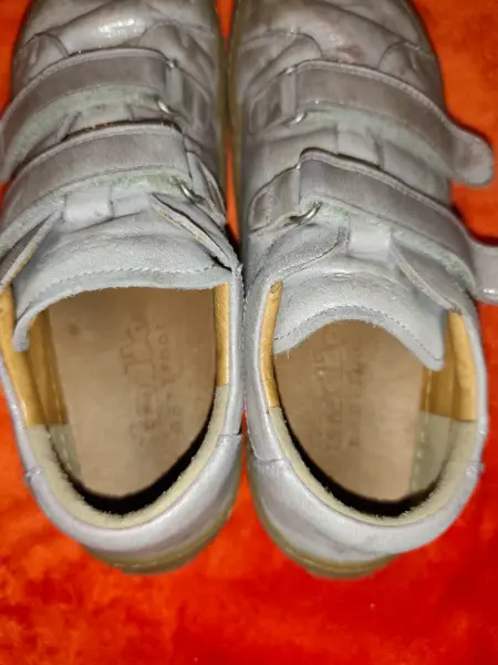Dětské kožené Barefoot boty na suchý zip, 35 9