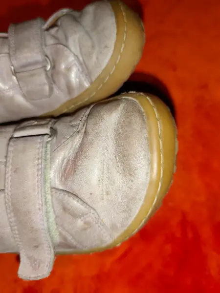Dětské kožené Barefoot boty na suchý zip, 35 3