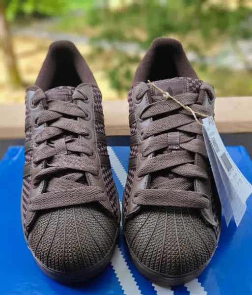 Pánské boty Adidas Superstar, hnědé, vel. 42 2/3 3