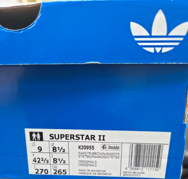 Pánské boty Adidas Superstar, hnědé, vel. 42 2/3 8