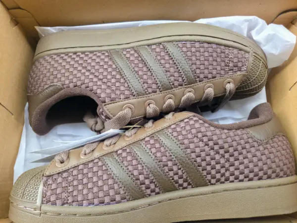 Pánské boty Adidas Superstar, hnědé, vel. 42 2/3 6