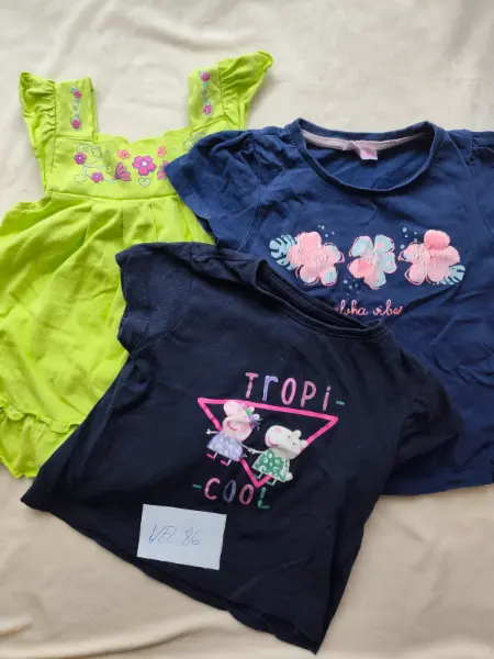 trička holčička 86/92 2