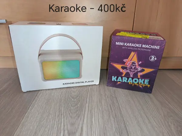 Dětské fotoaparáty a karaoke 