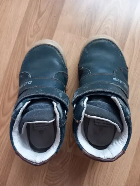 Kožené kotníkové celoročky D.D.Step vel. 27 3