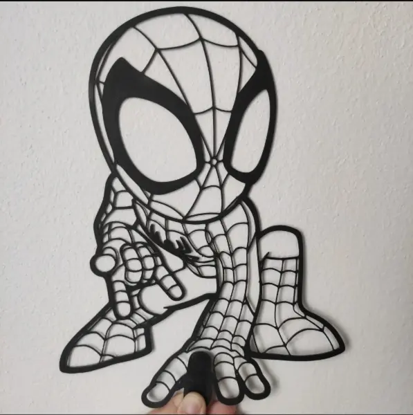 Spiderman dekorace na zeď  2