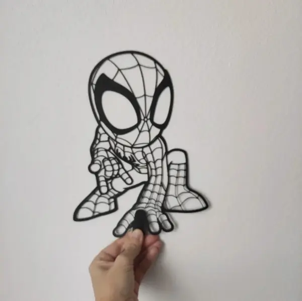 Spiderman dekorace na zeď 