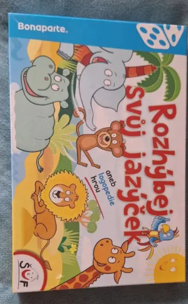 Rozhýbej svůj jazýček - logopedická hra