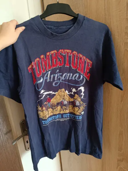 Pánské tričko Tombstone Arizona, modré M/L 3