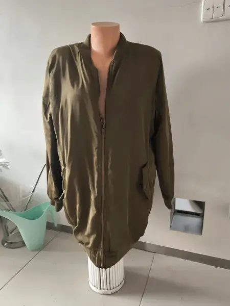Dámská bomber bunda delší Laura Torelli Collection