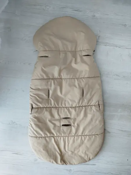 Zimní fusak do kočárku s kožíškem 4