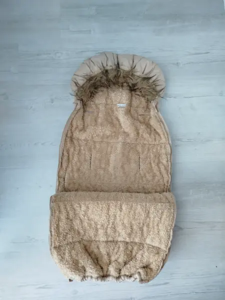Zimní fusak do kočárku s kožíškem 6