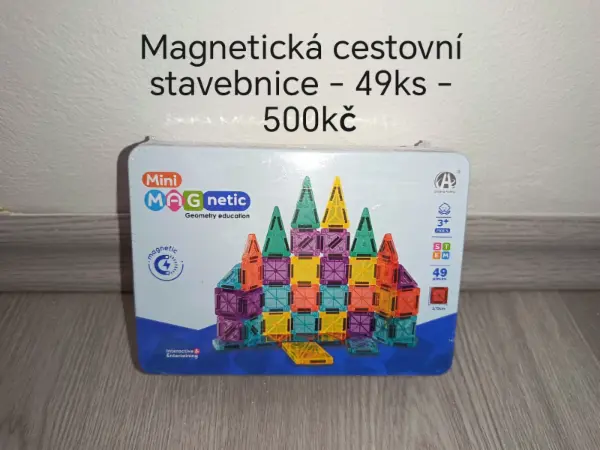 Magnetická stavebnice cestovní  6