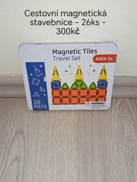 Magnetická stavebnice cestovní  4