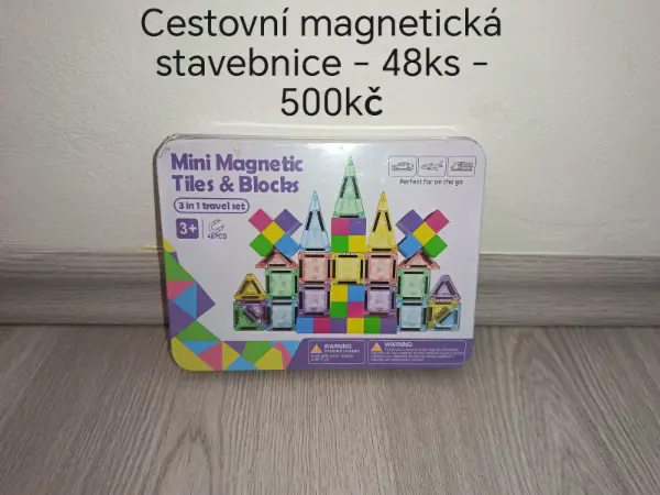 Magnetická stavebnice cestovní  3