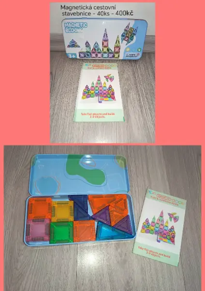 Magnetická stavebnice cestovní  5