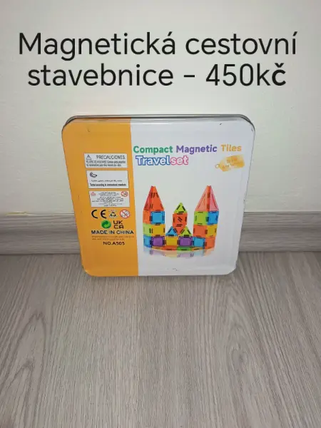 Magnetická stavebnice cestovní 
