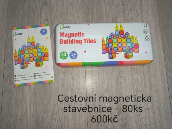 Magnetická stavebnice cestovní  9