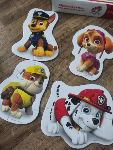 Sada puzzle Tlapková patrola a dětské pexeso 2