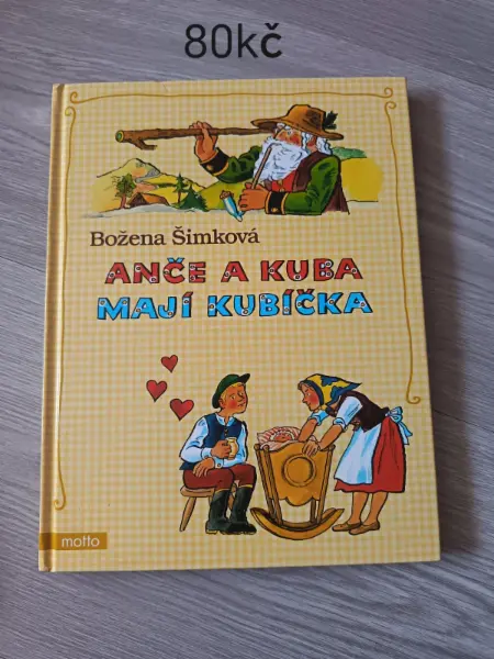 Dětské knihy a DVD s pohádkami