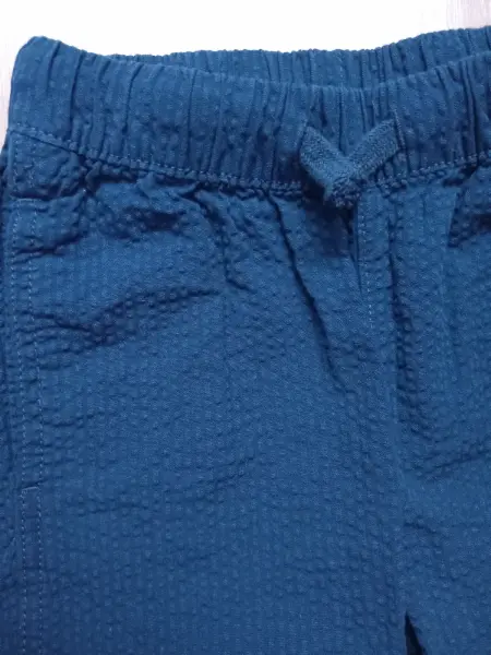 Nové bavlněné kalhoty z tkaniny Seersucker H&M vel. 98 3