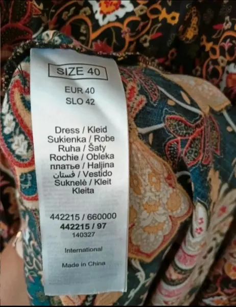 Dámské šaty Orsay s paisley vzorem 3