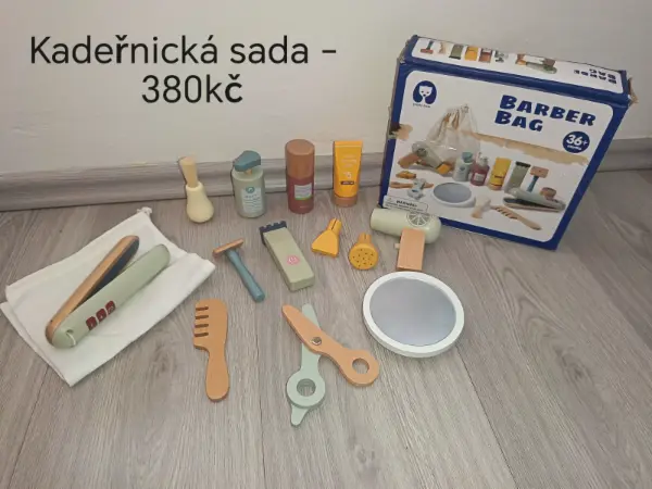 Dřevěné hračky pro děti - různé sady 4