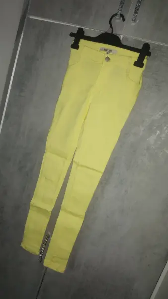 Dámské žluté kalhoty MSHLL GIRL 4