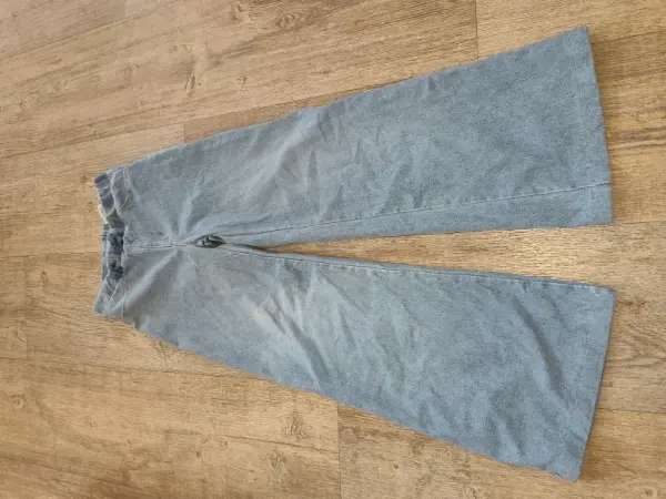 Dívčí džíny široké H&M, vel.8-9let